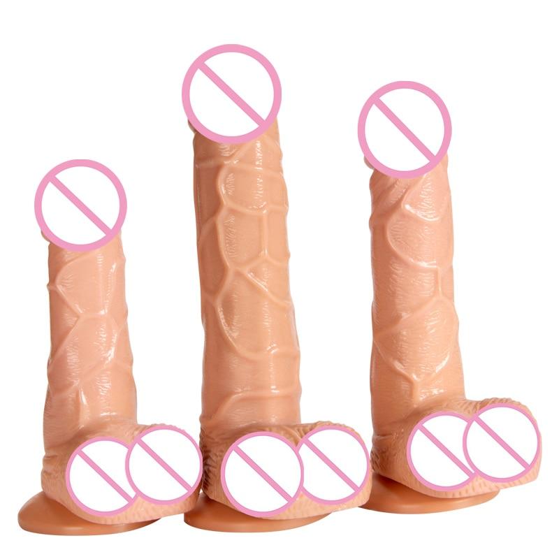 Dildo Realistic with Suction Cup Dildo for Anal Big Penis for Women Sex Toys Female Masturbator Adult Sex Product Toys Adult