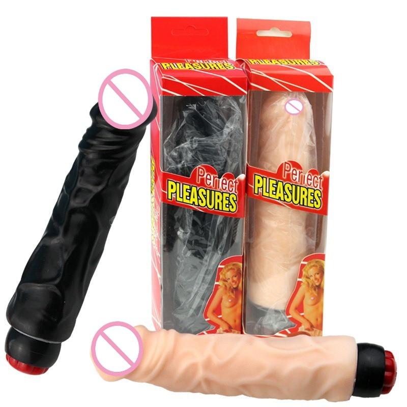 Dildo Soft Realistic Penis Sex Toys for Woman Vagina Massager Multi-speed Vibrating Stimulator Dicks Clitoris G-spot Vibrators