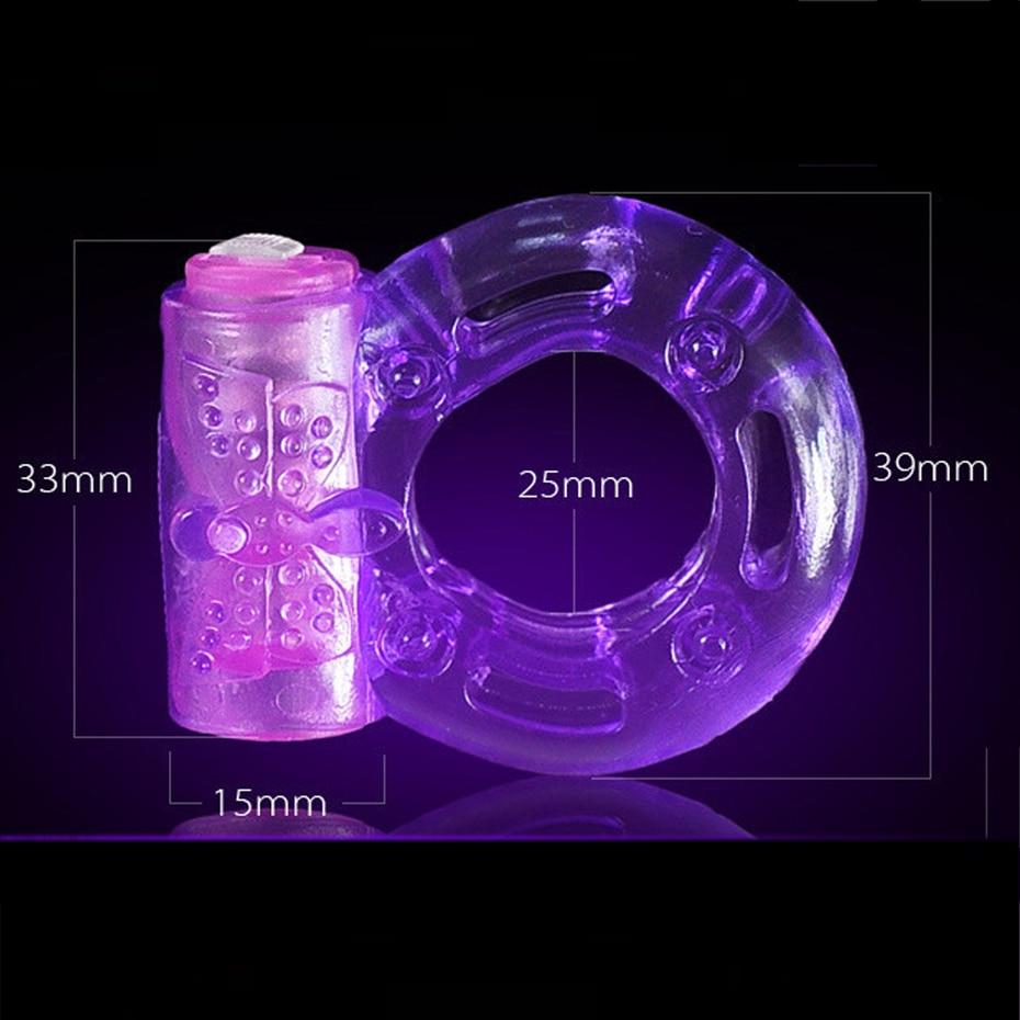 Elastic Delay Ring, Vibrating Cock Stretchy Intense Clit Stimulation, Couple Sexy Toy, Premature Ejaculation Lock Vibrator