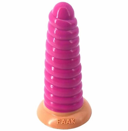 Silicone Huge Anal Plug Animal Conch Dildo Suction Cup Stitching Pink Long Butt Plug Adult Sex Products Women Man Sex Toys