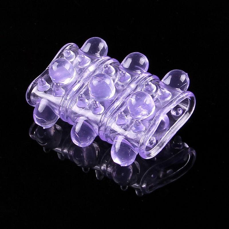 Soft Silicone Cock Penis Ring Sleeve Condom Adjustable Elastic Ring Party Erotic Toy Sex Products for Male Adult Game Supplies