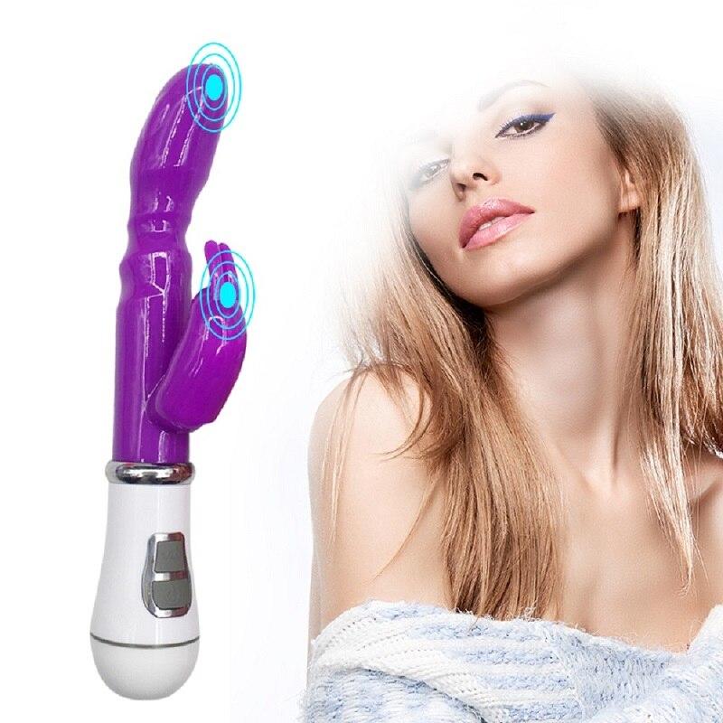 Strong Rabbits Vibrator Clitoris Stimulator 12 Speed Double G-spot Massager Sex Toys For Female Masturbator Adult Product