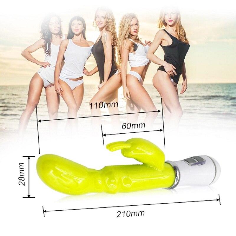 Strong Rabbits Vibrator Clitoris Stimulator 12 Speed Double G-spot Massager Sex Toys For Female Masturbator Adult Product