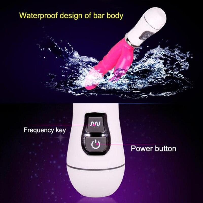 Strong Rabbits Vibrator Clitoris Stimulator 12 Speed Double G-spot Massager Sex Toys For Female Masturbator Adult Product