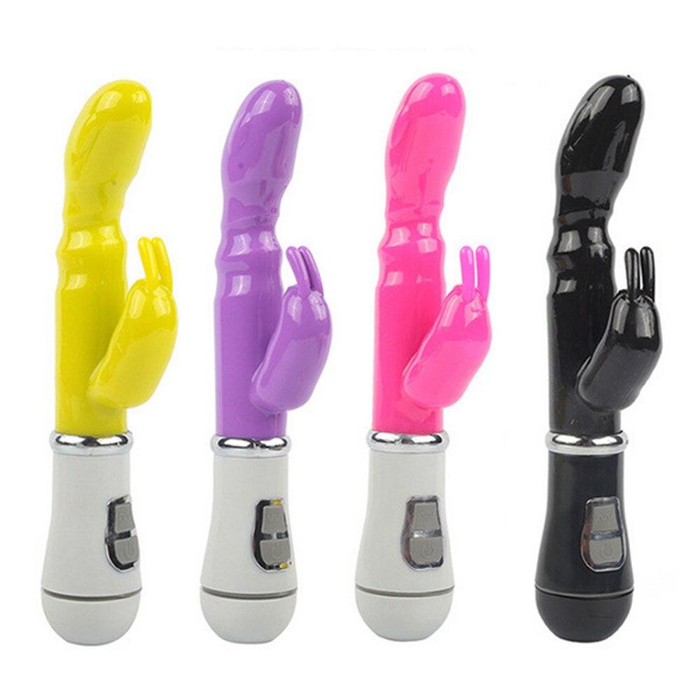 Strong Rabbits Vibrator Clitoris Stimulator 12 Speed Double G-spot Massager Sex Toys For Female Masturbator Adult Product