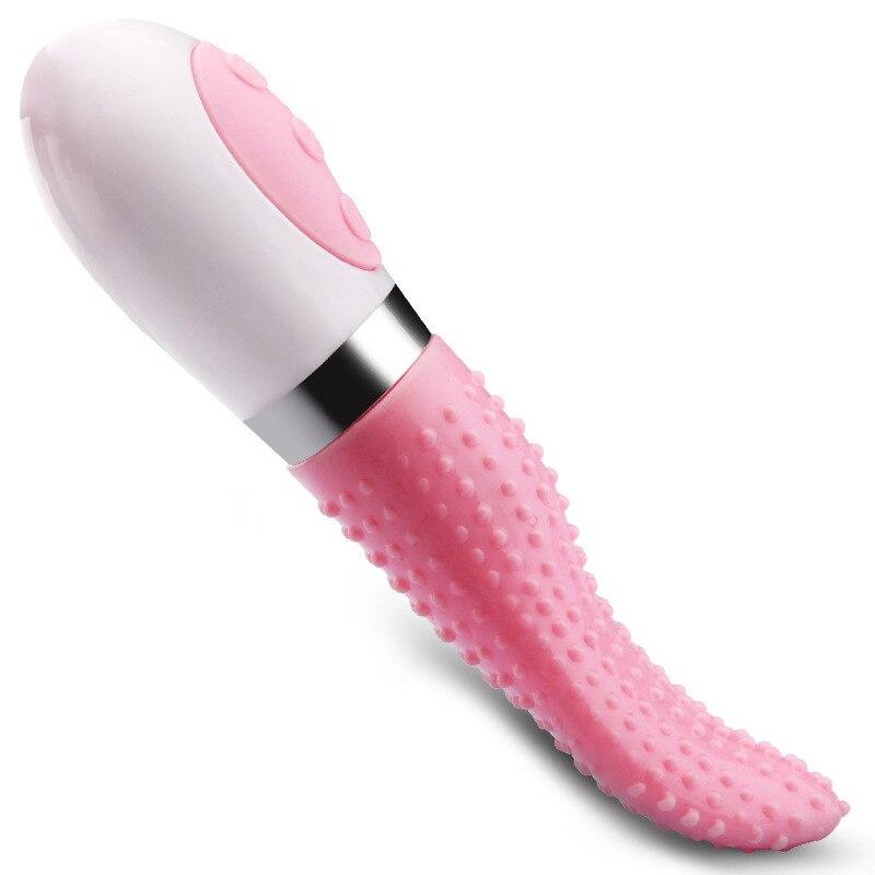 Tongue Licking Clitoris Stimulator for Women G Spot Vibrator Cunnilingus Artificial Tongue Sex Toys for Adult