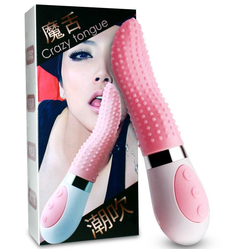 Tongue Licking Clitoris Stimulator for Women G Spot Vibrator Cunnilingus Artificial Tongue Sex Toys for Adult