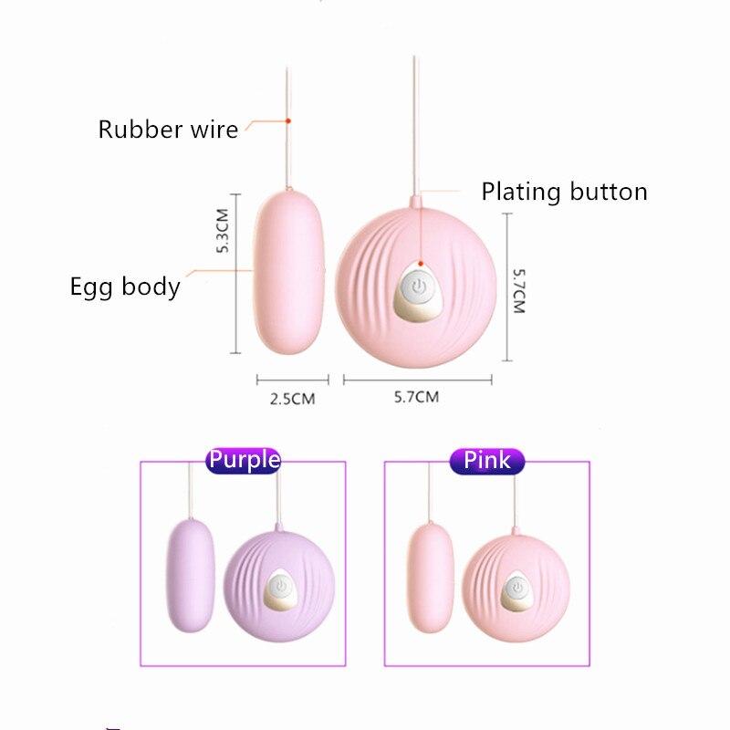 Vibrating Egg G-Spot Bullet Female Sex Vagina Balls Masturbator Mini Toys for Women Clitoris Stimulator 7 Speeds Vagina Vibrator