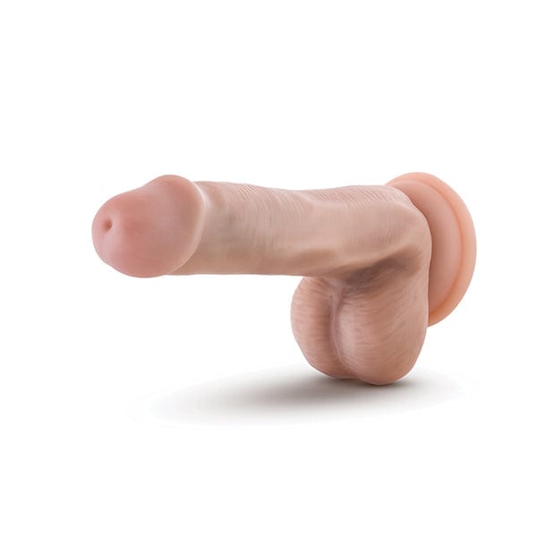 Blush Novelties - Dr Skin Silicone Dr Daniel Realistic Dildo with Balls 6" (Vanilla)