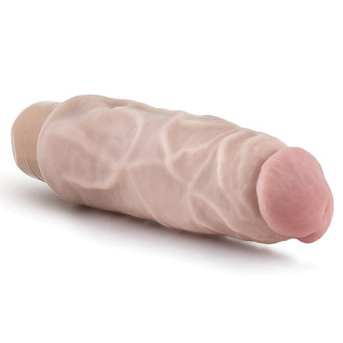 Blush Novelties - Dr Skin Vibe 9 Dong Vibrating Realistic Dildo 7" (Beige)