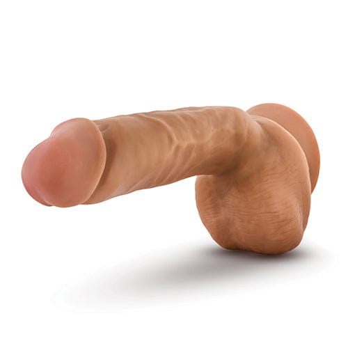 Blush Novelties - Loverboy The Mailman Realistic Dildo with Balls 8.5" (Mocha)