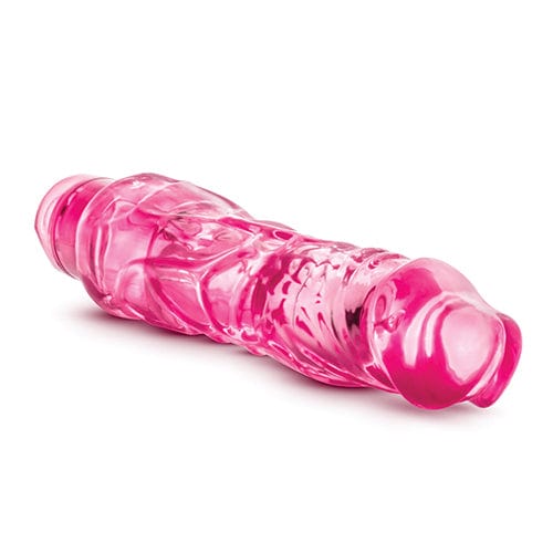 Blush Novelties - Naturally Yours Wild Ride Realistic Vibrating Dildo 9" (Pink)