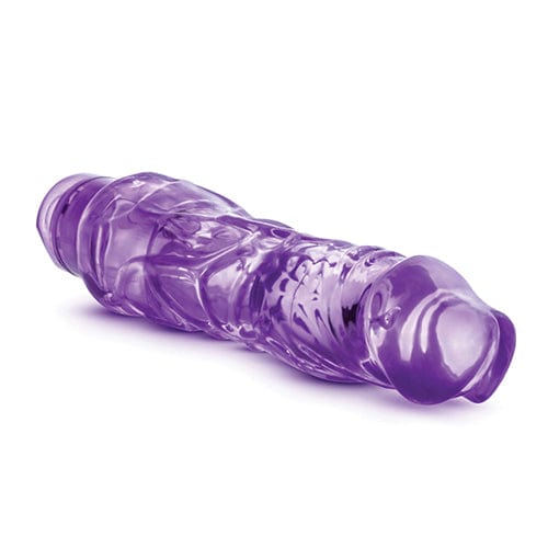 Blush Novelties - Naturally Yours Wild Ride Realistic Vibrating Dildo 9" (Purple)