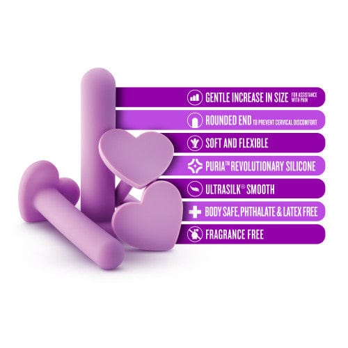 Blush Novelties - Wellness 4 Piece Vaginal Dilator Kit (Purple)