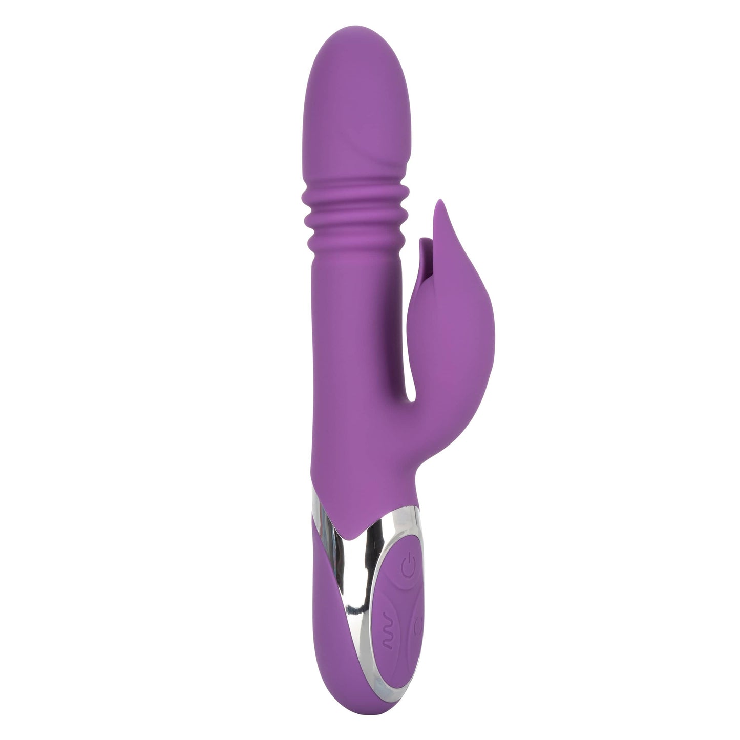 California Exotics - Enchanted Kisser Thrusting Rabbit Vibrator (Purple)