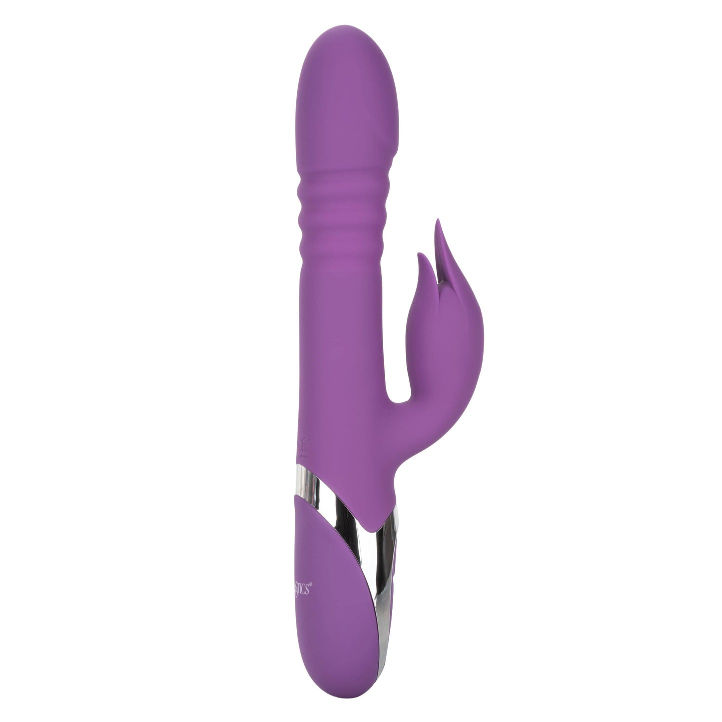 California Exotics - Enchanted Kisser Thrusting Rabbit Vibrator (Purple)