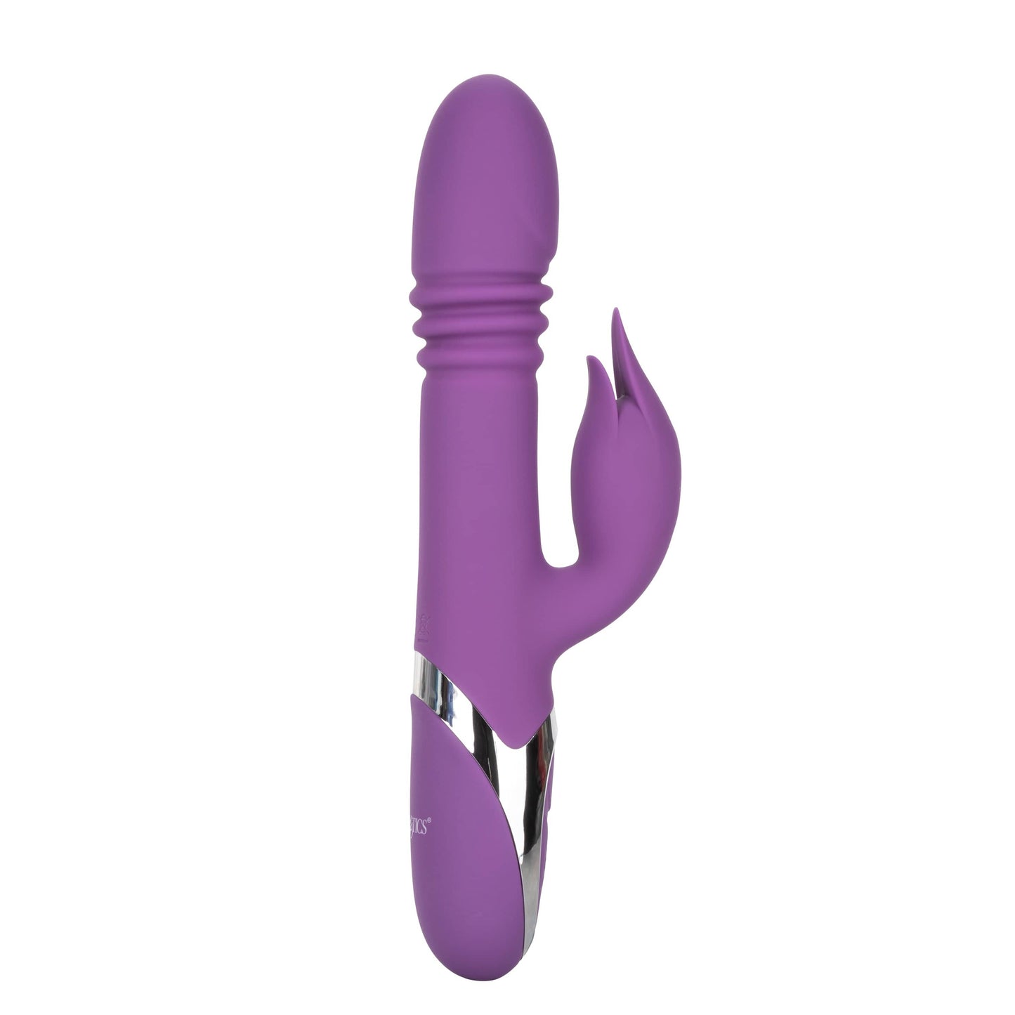 California Exotics - Enchanted Kisser Thrusting Rabbit Vibrator (Purple)