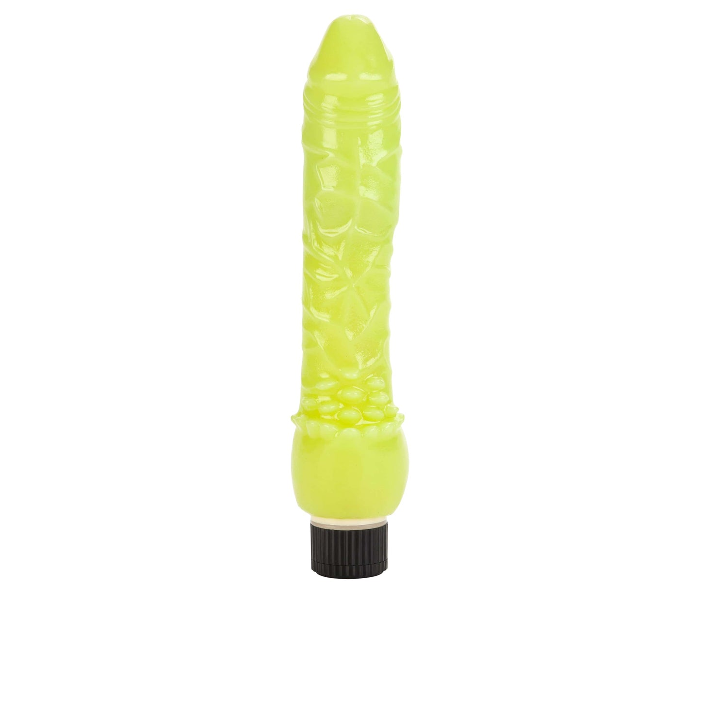 California Exotics - Glow In The Dark Jelly Vibe Realistic Dildo (Green)