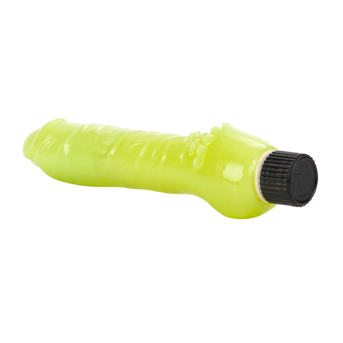 California Exotics - Glow In The Dark Jelly Vibe Realistic Dildo (Green)