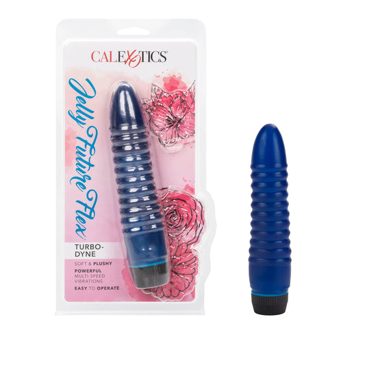 California Exotics - Jelly Future Flex Turbo Dyne Vibrator (Blue)