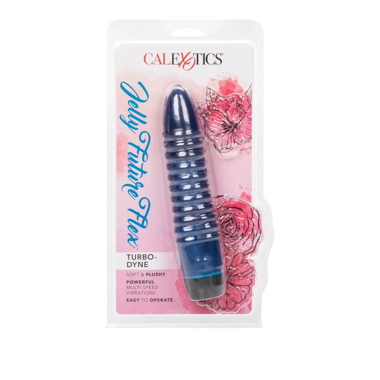 California Exotics - Jelly Future Flex Turbo Dyne Vibrator (Blue)