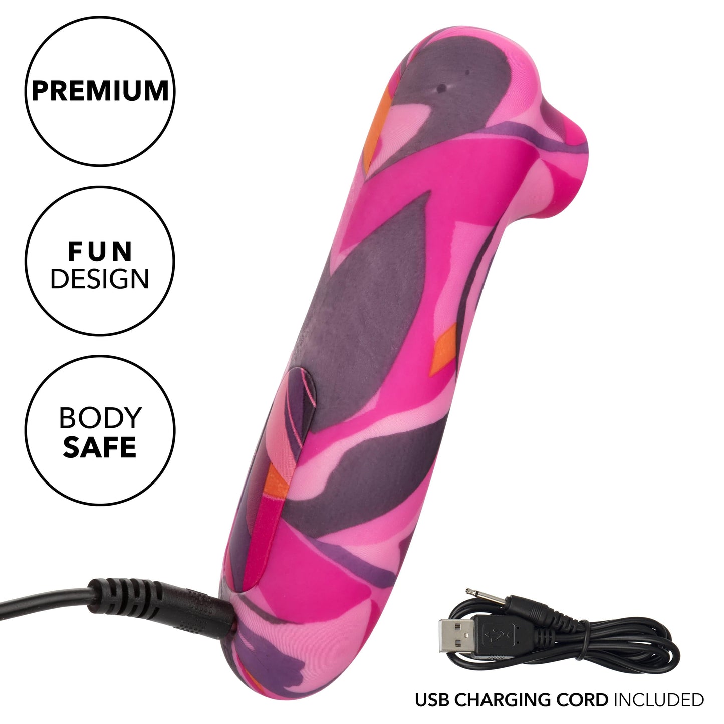 California Exotics - Naughty Bits Suck Buddy Playful Massager Clitoral Air Stimulator (Multi Colour)