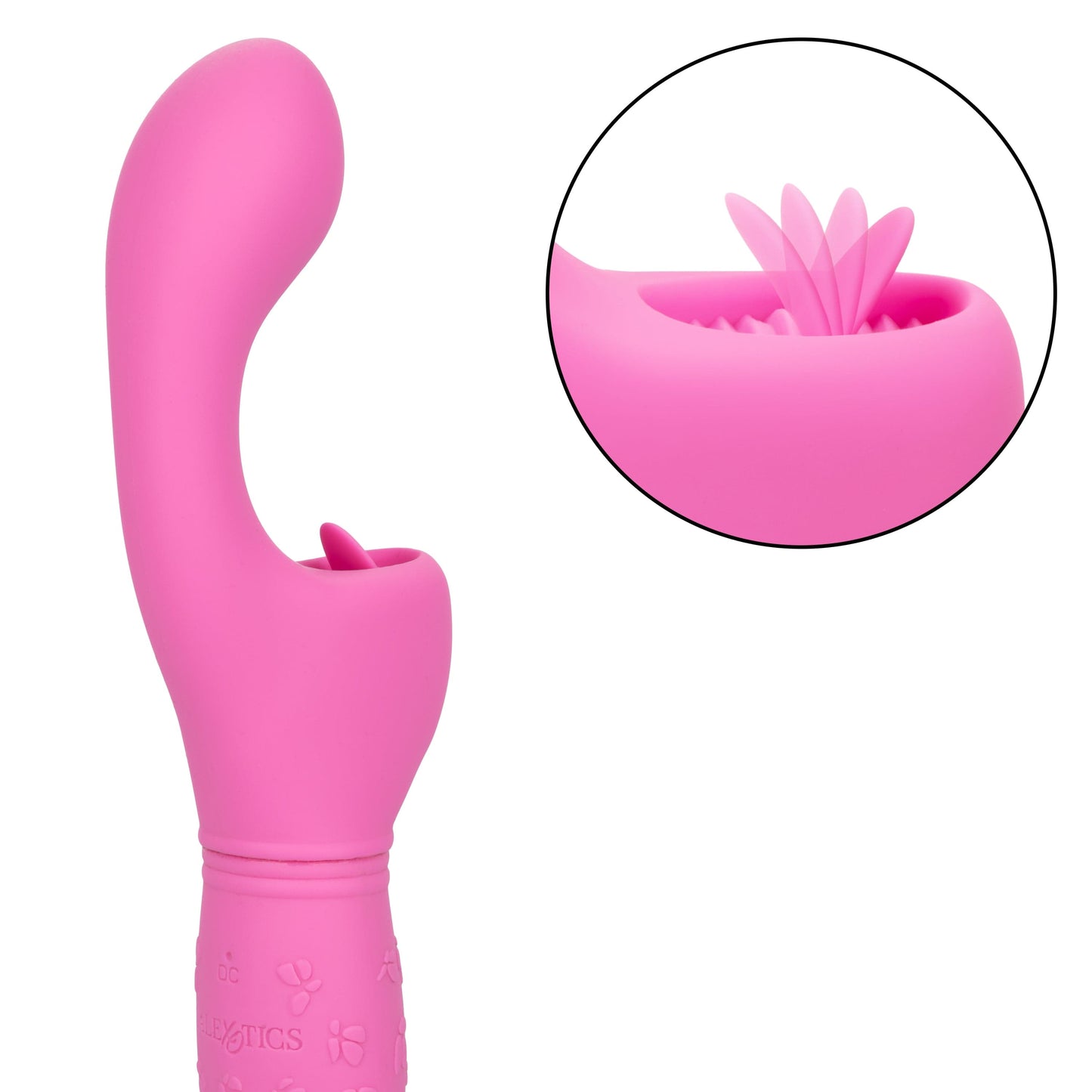 California Exotics - Rechargeable Butterfly Kiss Flicker G Spot Vibrator (Pink)