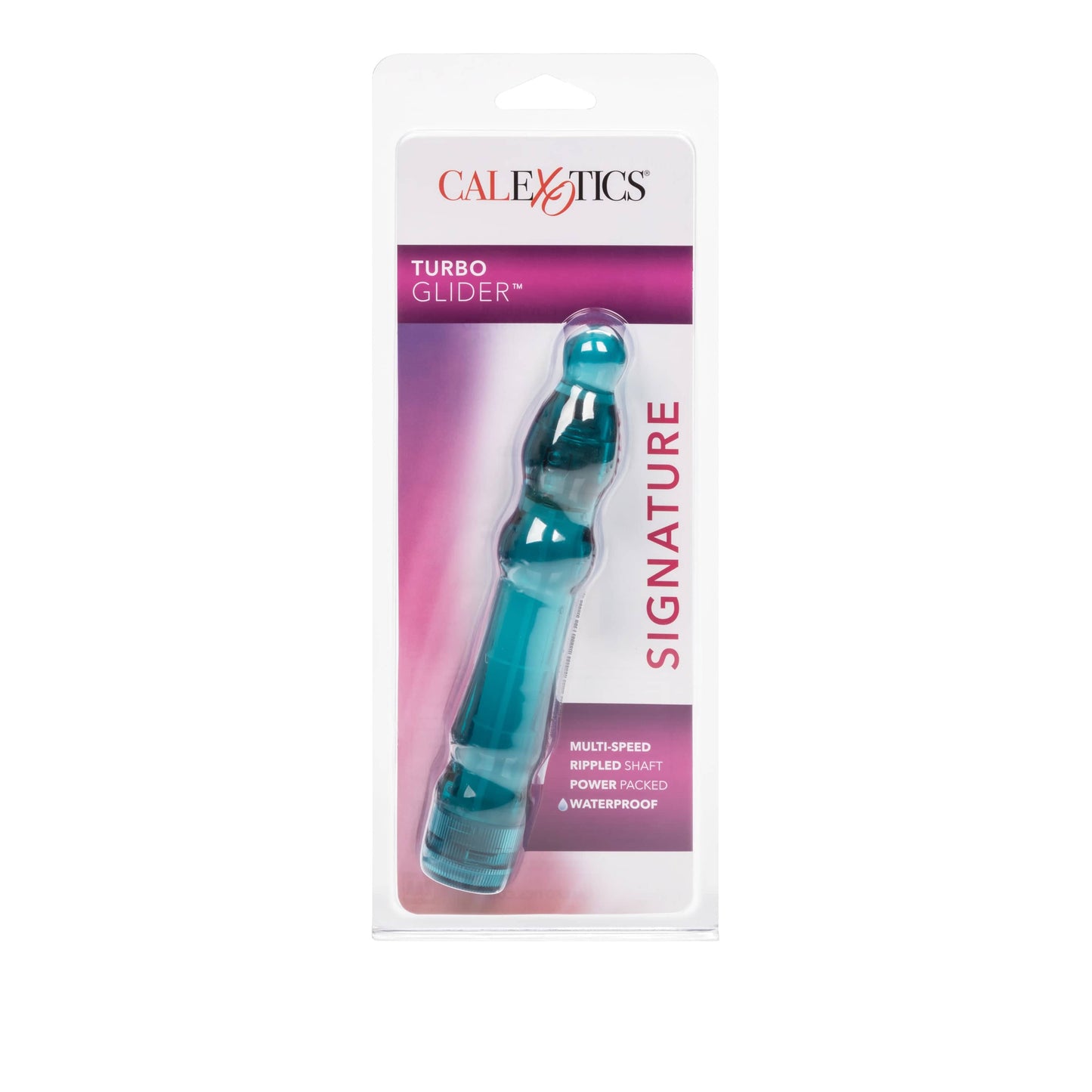 California Exotics - Signature Turbo Glider Vibrator (Blue)