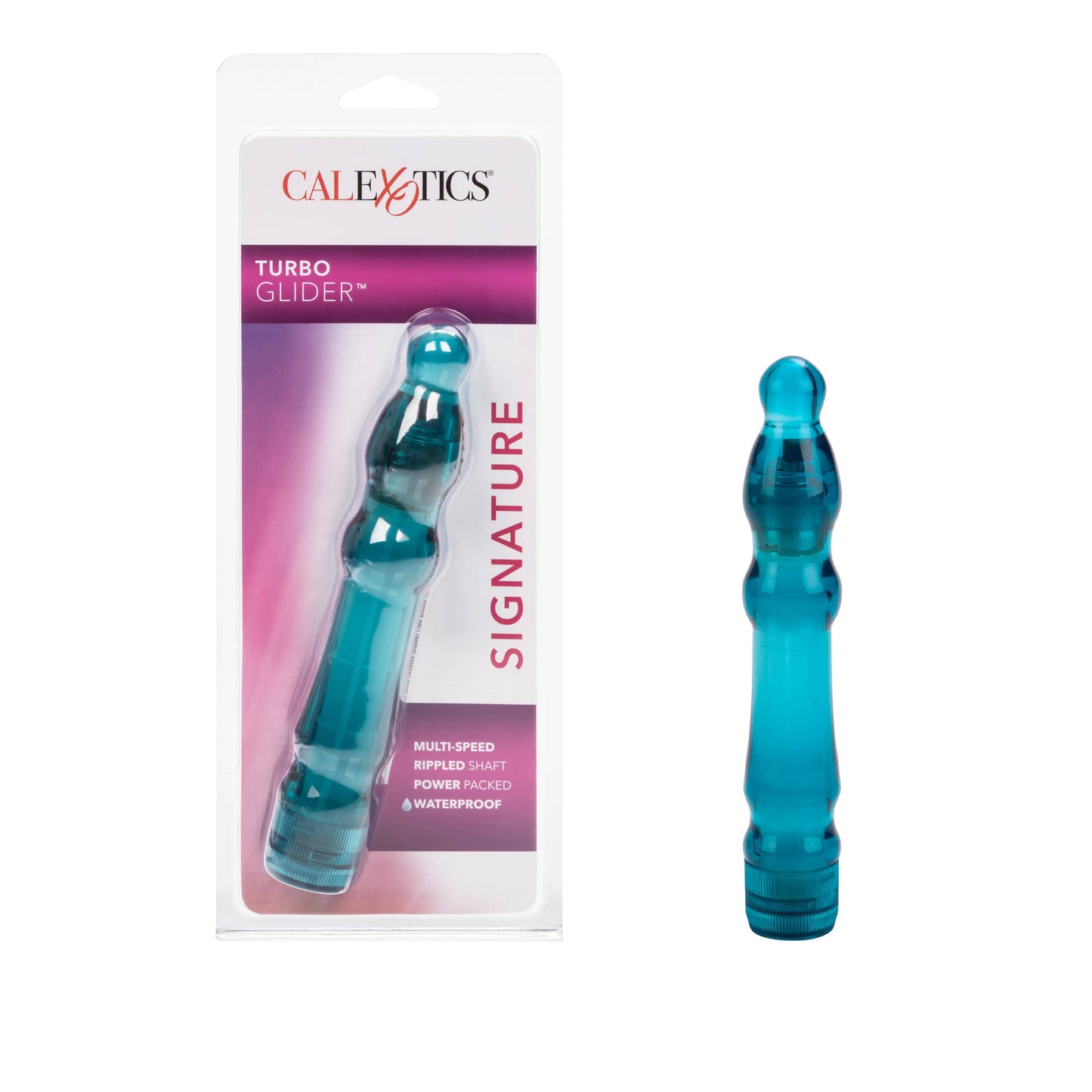 California Exotics - Signature Turbo Glider Vibrator (Blue)