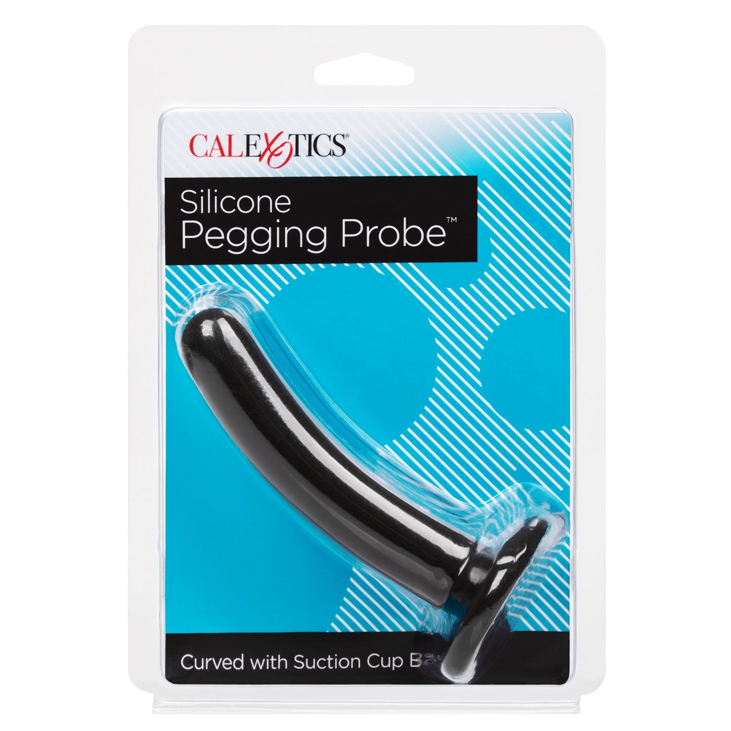 California Exotics - Silicone Pegging Probe Strap On Dildo (Black)