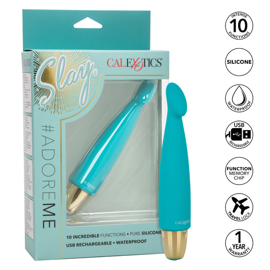 California Exotics - Slay AdoreMe G Spot Vibrator (Teal)