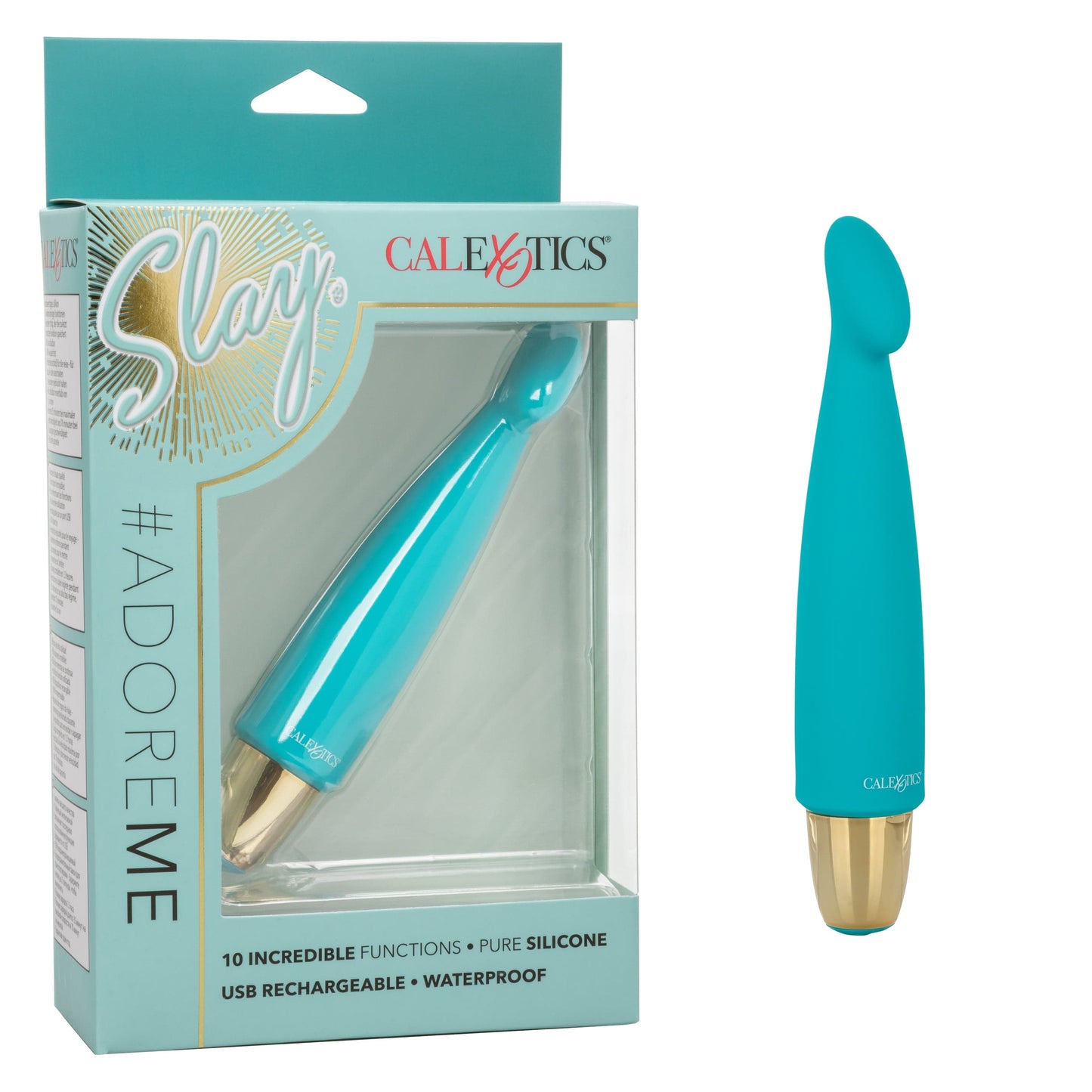 California Exotics - Slay AdoreMe G Spot Vibrator (Teal)