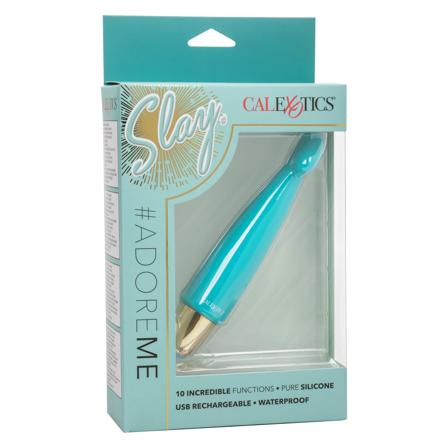 California Exotics - Slay AdoreMe G Spot Vibrator (Teal)