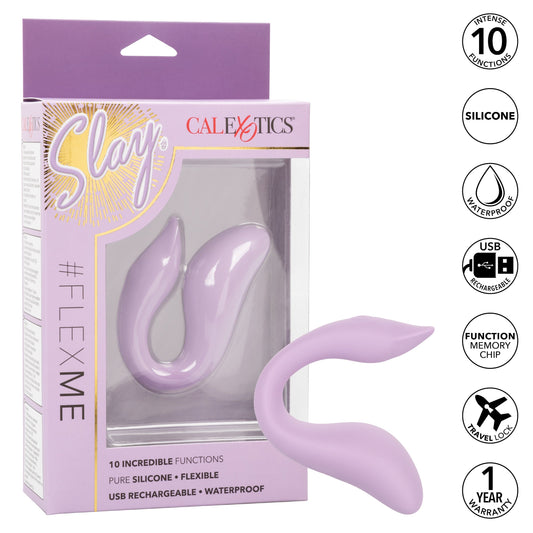 California Exotics - Slay FlexMe Flexible Vibrator (Purple)