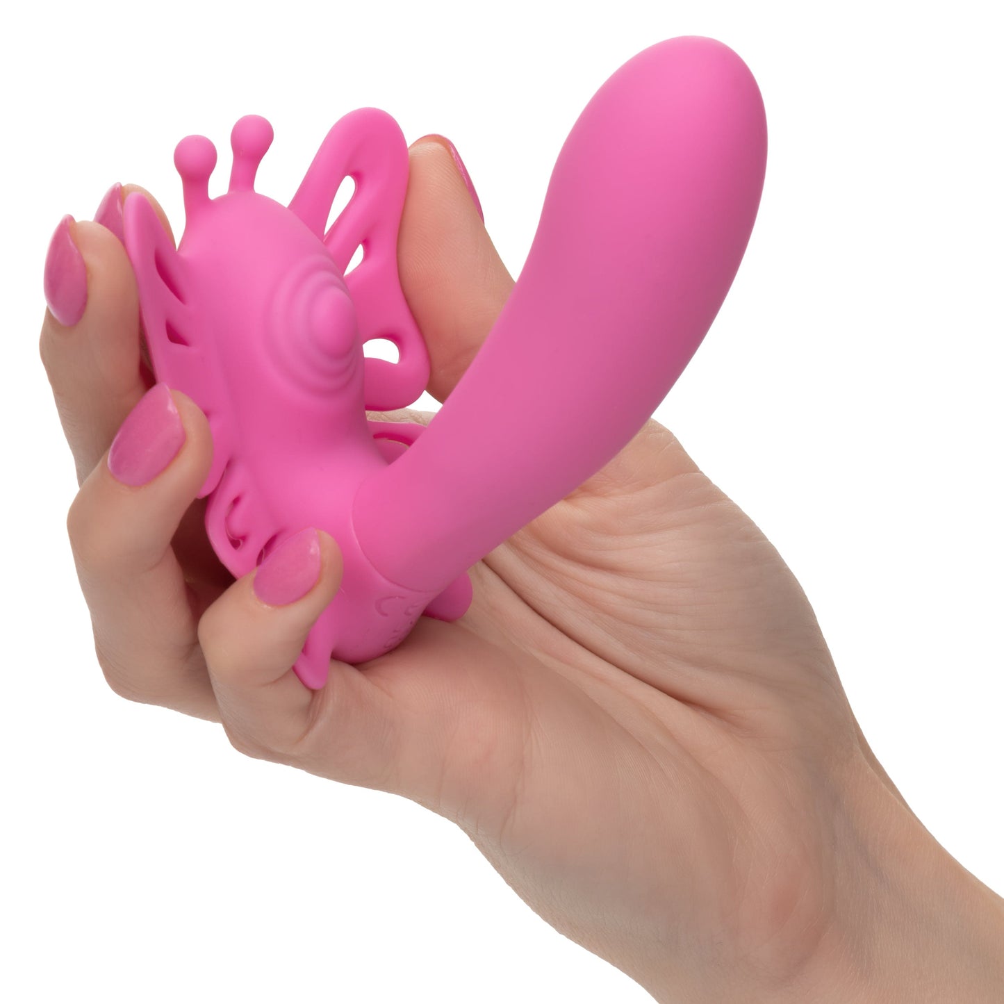 California Exotics - Venus Butterfly Silicone Remote Pulsating Venus G Spot Vibrator (Pink)