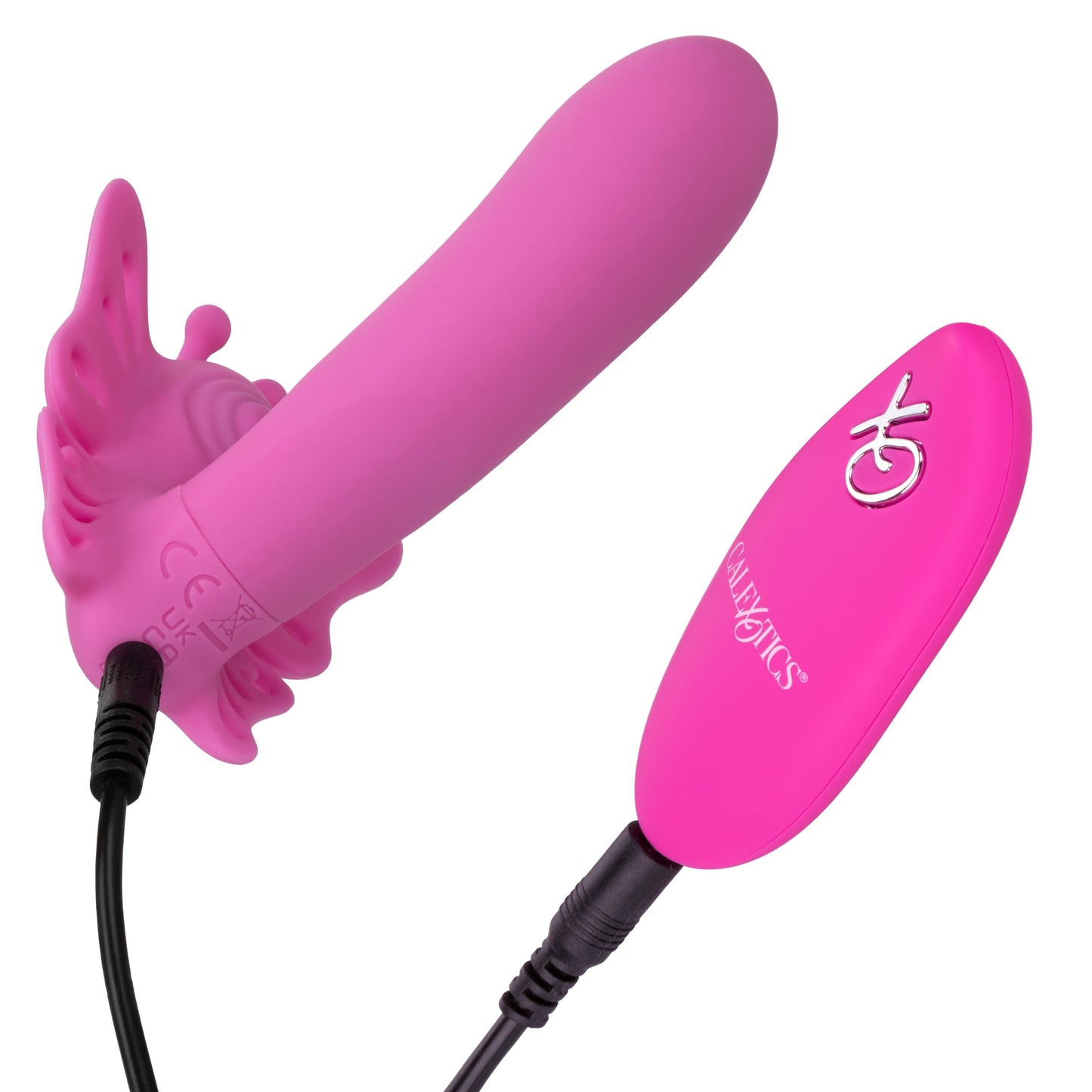 California Exotics - Venus Butterfly Silicone Remote Pulsating Venus G Spot Vibrator (Pink)