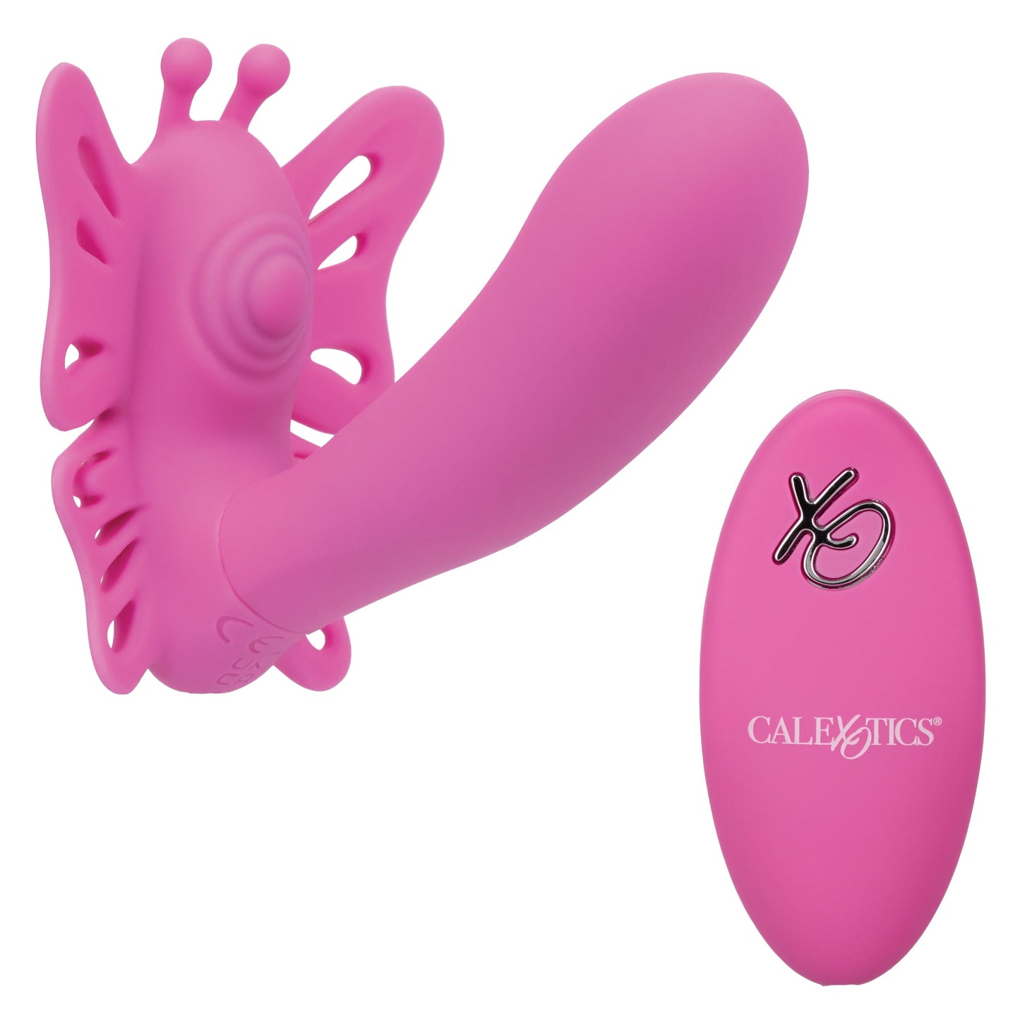 California Exotics - Venus Butterfly Silicone Remote Pulsating Venus G Spot Vibrator (Pink)