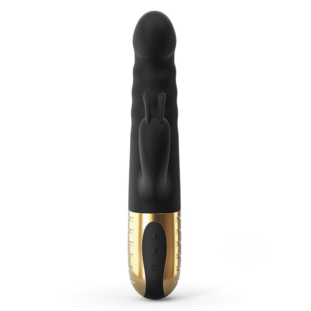 Dorcel - G Stormer Thrusting G Spot Rabbit Vibrator (Black/Gold)