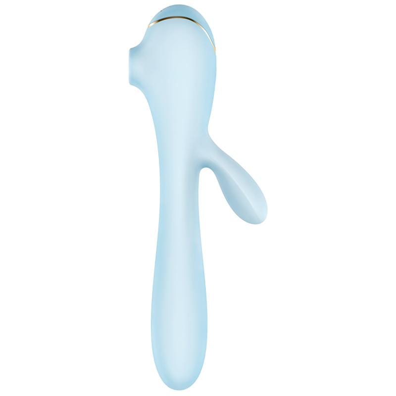 Erocome - Apus Rabbit Clitoral Air Stimulator Vibrator (Baby Blue)