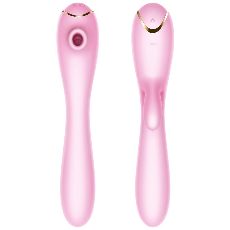 Erocome - Apus Rabbit Clitoral Air Stimulator Vibrator (Pink)