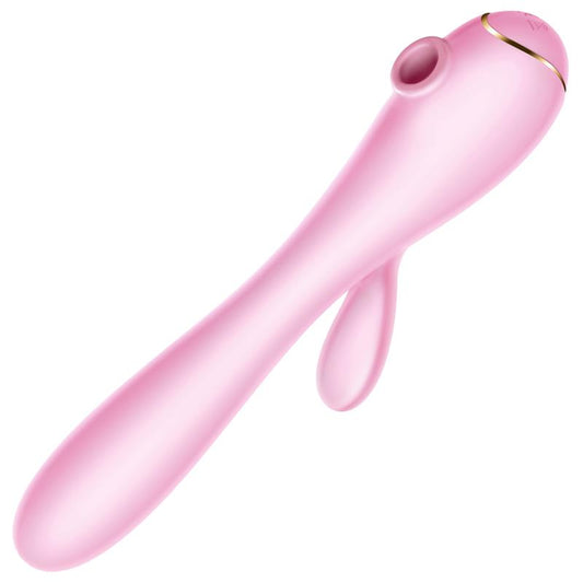 Erocome - Apus Rabbit Clitoral Air Stimulator Vibrator (Pink)