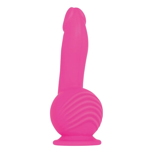 Evolved - Ballistic Silicone Rechargeable Dildo Vibrator (Pink)