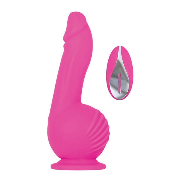 Evolved - Ballistic Silicone Rechargeable Dildo Vibrator (Pink)