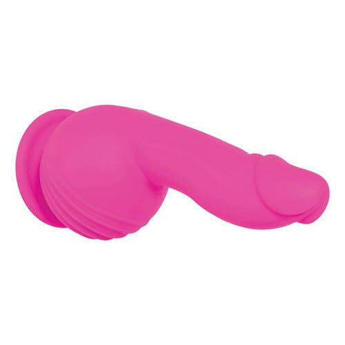 Evolved - Ballistic Silicone Rechargeable Dildo Vibrator (Pink)