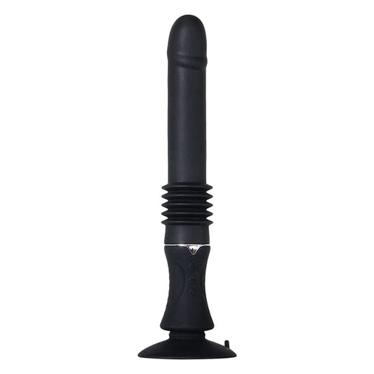 Evolved - Love Thrust Powerful Suction Cup Sex Machine Thrusting Dildo (Black)