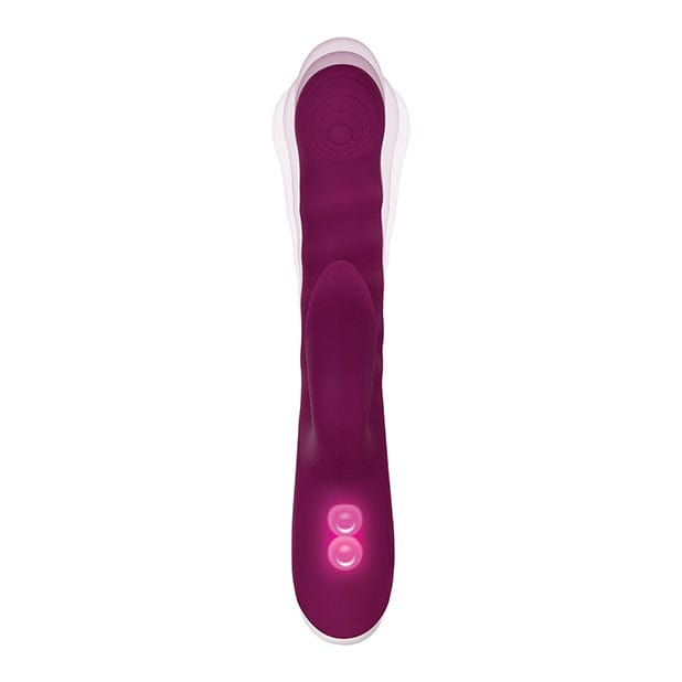 Evolved - Lovely Lucy Thrusting Spinning Rabbit Vibrator (Purple)