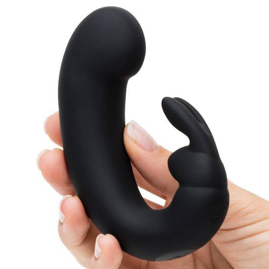 Fifty Shades of Grey - Sensation Rechargeable G-Spot Rabbit Vibrator (Black)