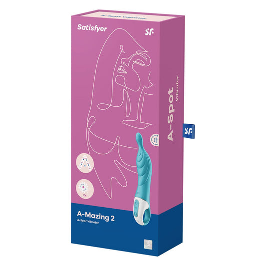 Satisfyer - A-Mazing 2 A-Spot Vibrator (Turquoise)