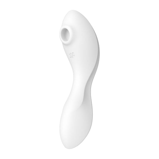 Satisfyer - Curvy App-Controlled Trinity 5 Clitoral Air Stimulator Vibrator (White)