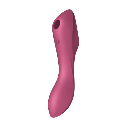 Satisfyer - Curvy Trinity 3 Insertable G-Spot Clitoral Air Stimulator Vibrator (Pink)